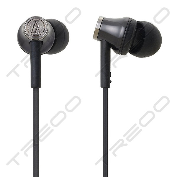 Audio Technica ATH-CK330IS In-Ear Earphone with Mic - Black