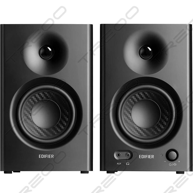 Edifier MR4 Studio Monitoring Wired Desktop Bookshelf Speakers - Black