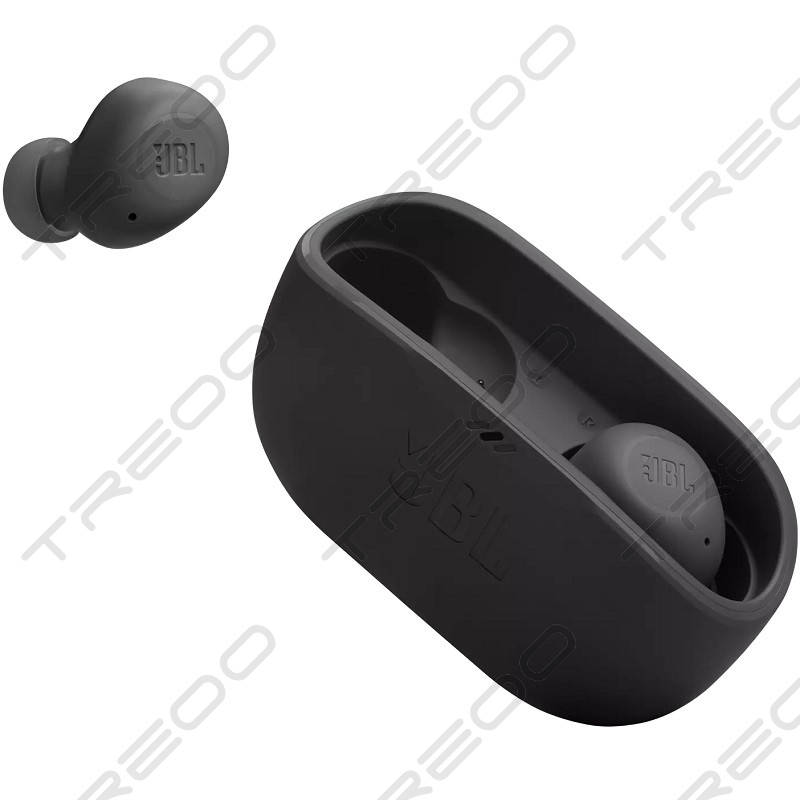 JBL Wave Buds True Wireless In-Ear Earphone with Mic - Black