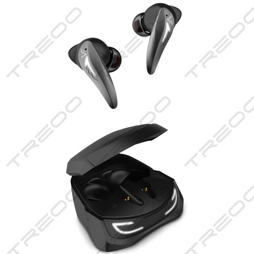 Vinnfier XTREME PRO 3 True Wireless Bluetooth Active Noise-Cancelling Gaming In-Ear Earphone with Mic