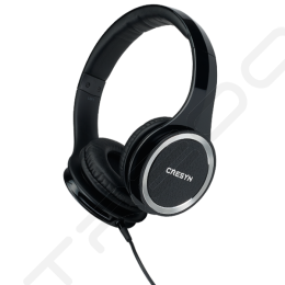Cresyn C750H On-Ear Headphone with Mic - Black