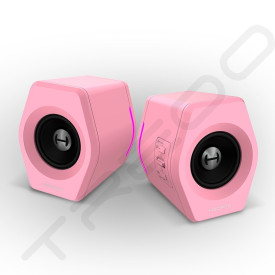 Edifier G2000 Wireless Bluetooth/USB Gaming Desktop PC Speakers - Pink