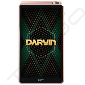 HiBy RS6 MQA Digital Audio Player - Sandblasted Gold