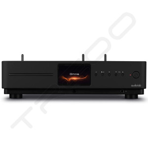 Audiolab Omnia MQA Multi-Room Wireless Bluetooth/WiFi/Ethernet Network Streamer/CD Player & Hi-Fi Integrated Amplifier - Black