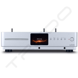 Audiolab Omnia MQA Multi-Room Wireless Bluetooth/WiFi/Ethernet Network Streamer/CD Player & Hi-Fi Integrated Amplifier - Silver
