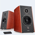  Edifier R2000DB BT 2.0 Wireless Bluetooth Desktop Bookshelf Speaker System brown