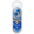 JVC HA-FX5-A Gumy Plus In-Ear Earphone with Mic - Peppermint Blue