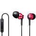 Sony DR-EX61IP In-Ear Earphone with Mic - Red